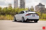 Lexus IS F on Vossen Wheels (VFS-10) 2017 года